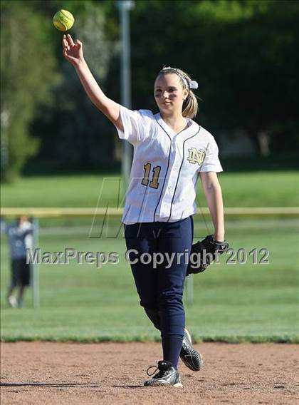 Thumbnail 3 in Forestville Central vs. Notre Dame (NYSPHSAA Class D Regional) photogallery.