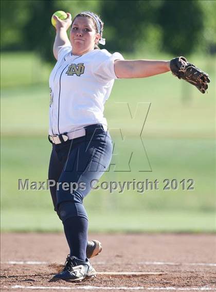 Thumbnail 2 in Forestville Central vs. Notre Dame (NYSPHSAA Class D Regional) photogallery.