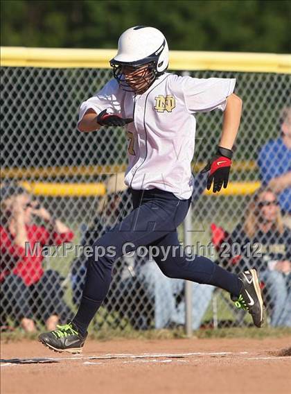 Thumbnail 2 in Forestville Central vs. Notre Dame (NYSPHSAA Class D Regional) photogallery.