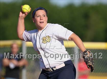 Thumbnail 3 in Forestville Central vs. Notre Dame (NYSPHSAA Class D Regional) photogallery.