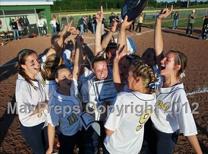 Thumbnail 2 in Forestville Central vs. Notre Dame (NYSPHSAA Class D Regional) photogallery.