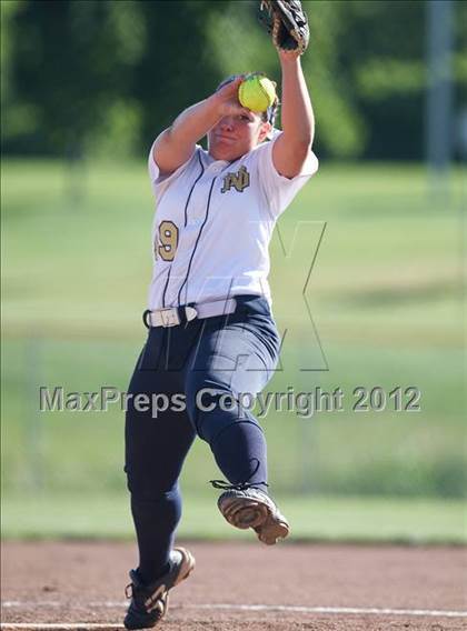 Thumbnail 2 in Forestville Central vs. Notre Dame (NYSPHSAA Class D Regional) photogallery.