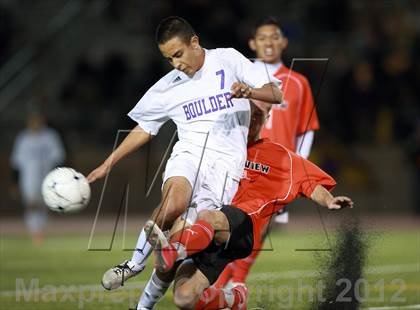 Thumbnail 3 in Boulder vs. Fairview (CHSAA 5A Semifinal) photogallery.