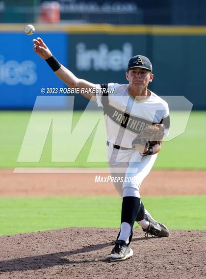 Thumbnail 1 in Kennard @ Abbott (UIL 1A Baseball State Semifinal) photogallery.