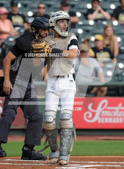 Thumbnail 1 in Kennard @ Abbott (UIL 1A Baseball State Semifinal) photogallery.