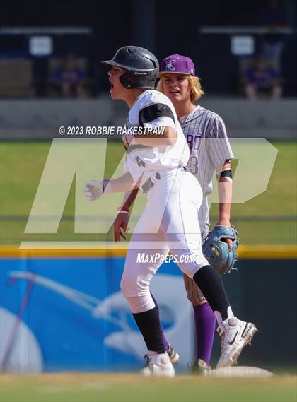 Thumbnail 3 in Kennard @ Abbott (UIL 1A Baseball State Semifinal) photogallery.