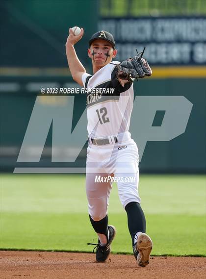Thumbnail 1 in Kennard @ Abbott (UIL 1A Baseball State Semifinal) photogallery.