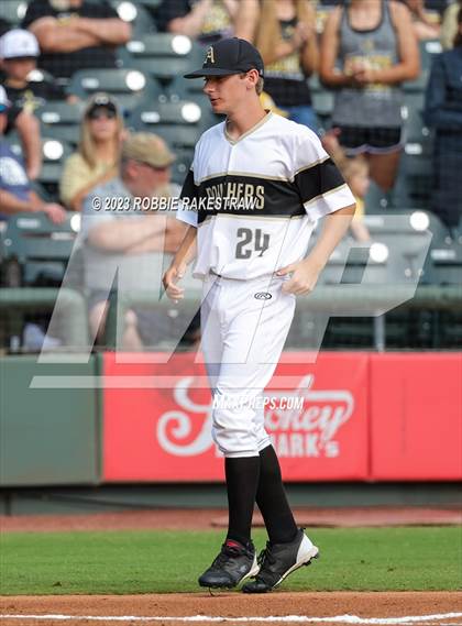 Thumbnail 1 in Kennard @ Abbott (UIL 1A Baseball State Semifinal) photogallery.