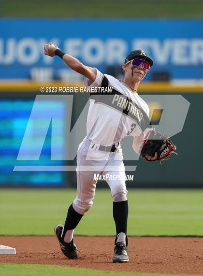 Thumbnail 1 in Kennard @ Abbott (UIL 1A Baseball State Semifinal) photogallery.