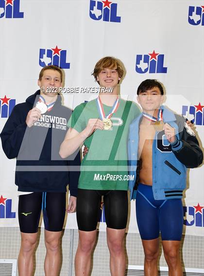 Thumbnail 3 in UIL 6A Boys Swimming & Diving State Finals photogallery.