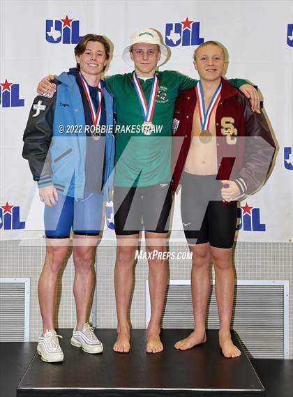 Thumbnail 2 in UIL 6A Boys Swimming & Diving State Finals photogallery.