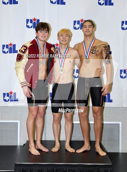 Thumbnail 2 in UIL 6A Boys Swimming & Diving State Finals photogallery.