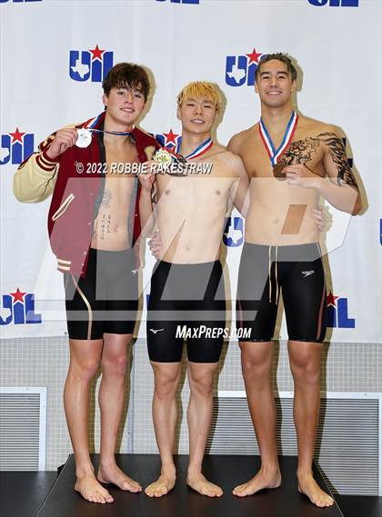 Thumbnail 3 in UIL 6A Boys Swimming & Diving State Finals photogallery.