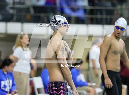 Thumbnail 3 in UIL 6A Boys Swimming & Diving State Finals photogallery.