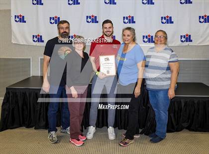Thumbnail 1 in UIL 6A Boys Swimming & Diving State Finals photogallery.