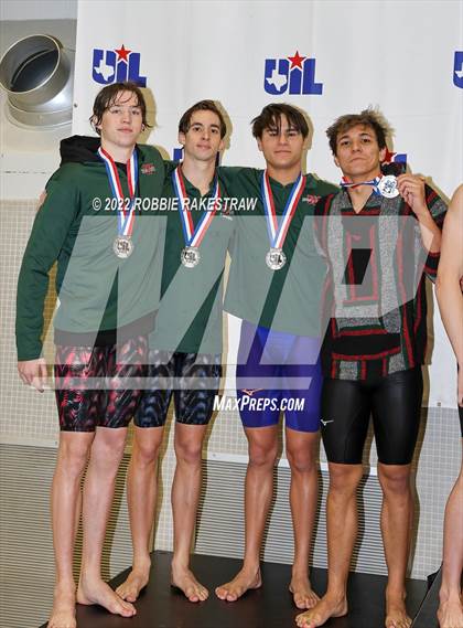 Thumbnail 2 in UIL 6A Boys Swimming & Diving State Finals photogallery.