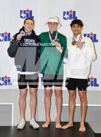 Thumbnail 2 in UIL 6A Boys Swimming & Diving State Finals photogallery.