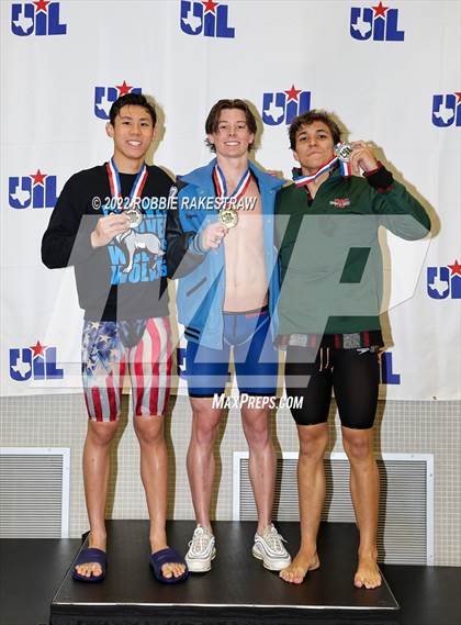 Thumbnail 3 in UIL 6A Boys Swimming & Diving State Finals photogallery.