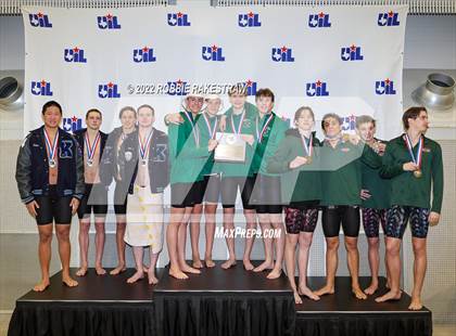 Thumbnail 1 in UIL 6A Boys Swimming & Diving State Finals photogallery.