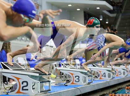 Thumbnail 1 in UIL 6A Boys Swimming & Diving State Finals photogallery.