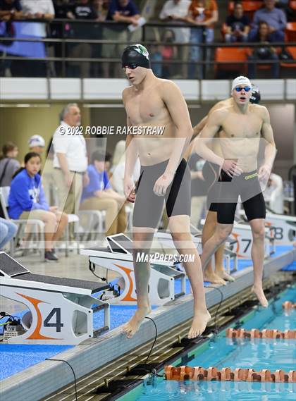 Thumbnail 2 in UIL 6A Boys Swimming & Diving State Finals photogallery.