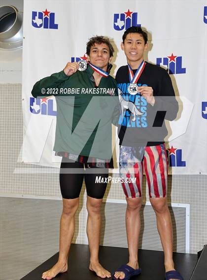 Thumbnail 3 in UIL 6A Boys Swimming & Diving State Finals photogallery.