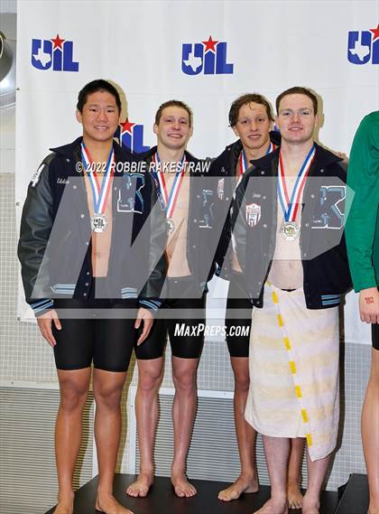 Thumbnail 2 in UIL 6A Boys Swimming & Diving State Finals photogallery.