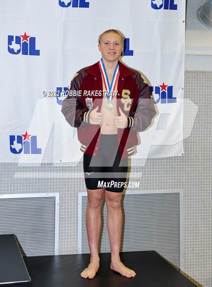 Thumbnail 1 in UIL 6A Boys Swimming & Diving State Finals photogallery.