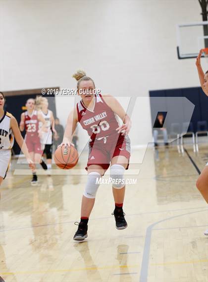 Thumbnail 3 in Cedar Valley vs. Summit Academy (South Mountain Holiday Classic) photogallery.