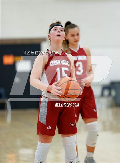 Thumbnail 3 in Cedar Valley vs. Summit Academy (South Mountain Holiday Classic) photogallery.