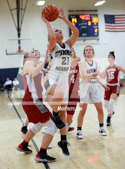 Thumbnail 3 in Cedar Valley vs. Summit Academy (South Mountain Holiday Classic) photogallery.