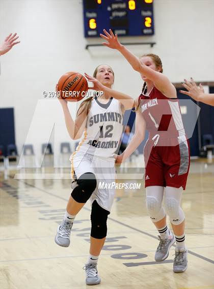Thumbnail 2 in Cedar Valley vs. Summit Academy (South Mountain Holiday Classic) photogallery.
