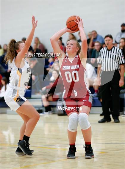Thumbnail 2 in Cedar Valley vs. Summit Academy (South Mountain Holiday Classic) photogallery.