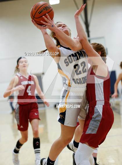 Thumbnail 2 in Cedar Valley vs. Summit Academy (South Mountain Holiday Classic) photogallery.
