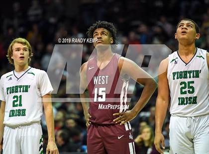 Thumbnail 3 in Belleville West vs Springfield Catholic (Bass Pro Shop Tournament of Champions) photogallery.