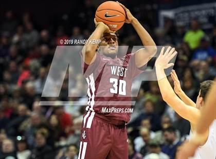 Thumbnail 2 in Belleville West vs Springfield Catholic (Bass Pro Shop Tournament of Champions) photogallery.