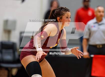 Thumbnail 3 in S & S Consolidated vs Bells (UIL 3A Volleyball Play-in Game) photogallery.