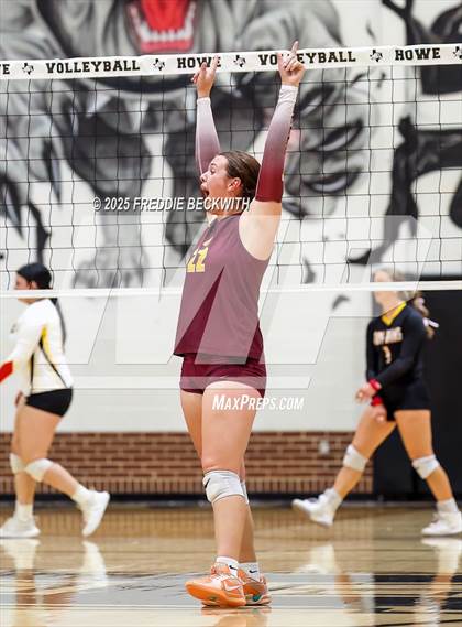 Thumbnail 2 in S & S Consolidated vs Bells (UIL 3A Volleyball Play-in Game) photogallery.