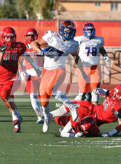 Thumbnail 2 in Bishop Gorman @ Arbor View (NIAA Class 4A Semifinal) photogallery.