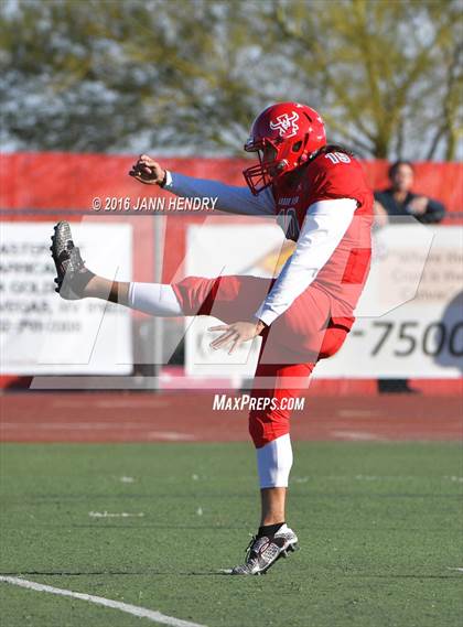 Thumbnail 1 in Bishop Gorman @ Arbor View (NIAA Class 4A Semifinal) photogallery.