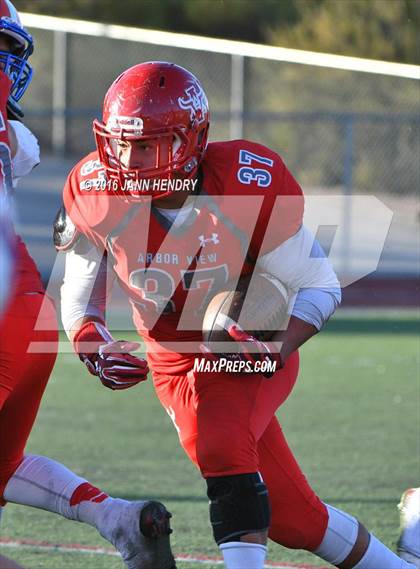 Thumbnail 3 in Bishop Gorman @ Arbor View (NIAA Class 4A Semifinal) photogallery.