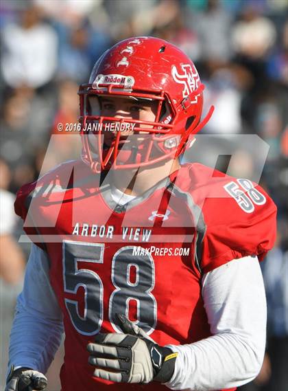 Thumbnail 2 in Bishop Gorman @ Arbor View (NIAA Class 4A Semifinal) photogallery.