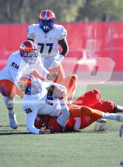 Thumbnail 2 in Bishop Gorman @ Arbor View (NIAA Class 4A Semifinal) photogallery.