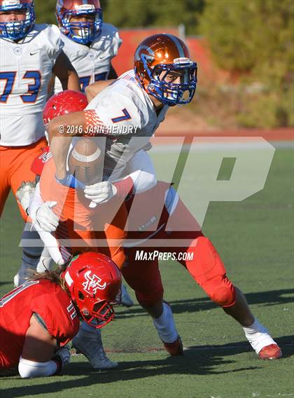 Thumbnail 2 in Bishop Gorman @ Arbor View (NIAA Class 4A Semifinal) photogallery.