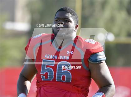Thumbnail 2 in Bishop Gorman @ Arbor View (NIAA Class 4A Semifinal) photogallery.