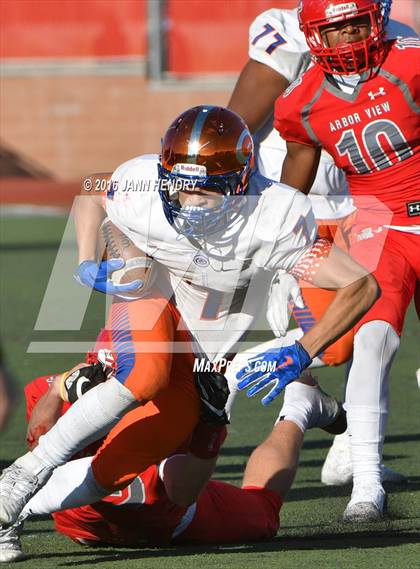 Thumbnail 2 in Bishop Gorman @ Arbor View (NIAA Class 4A Semifinal) photogallery.