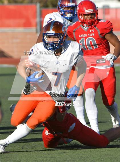 Thumbnail 1 in Bishop Gorman @ Arbor View (NIAA Class 4A Semifinal) photogallery.