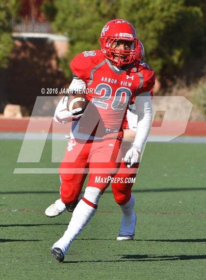Thumbnail 3 in Bishop Gorman @ Arbor View (NIAA Class 4A Semifinal) photogallery.
