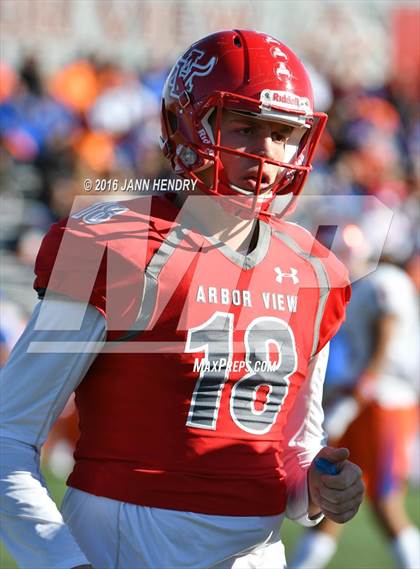 Thumbnail 3 in Bishop Gorman @ Arbor View (NIAA Class 4A Semifinal) photogallery.
