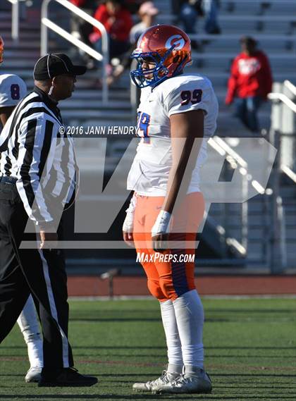 Thumbnail 3 in Bishop Gorman @ Arbor View (NIAA Class 4A Semifinal) photogallery.
